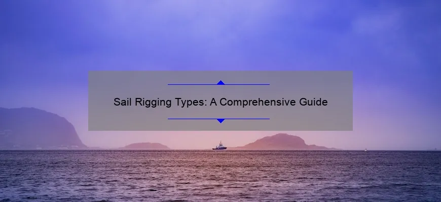 sailboat rigging options