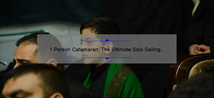 catamaran one person