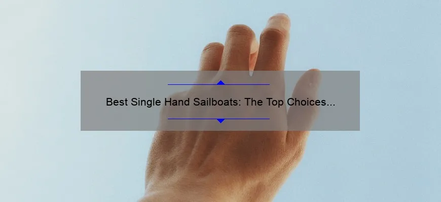 sailboat for single handed cruising