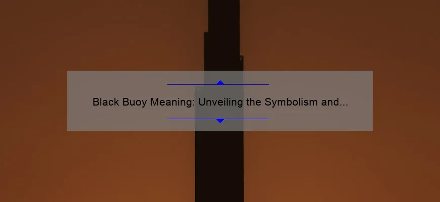 Black-Buoy