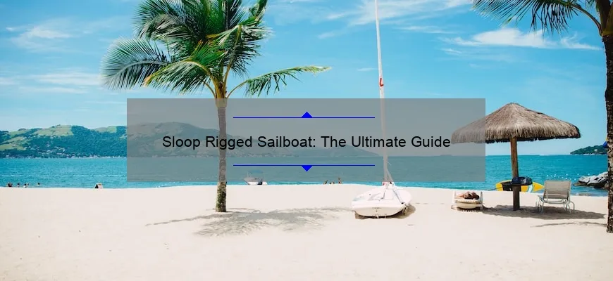 sailboat sloop definition